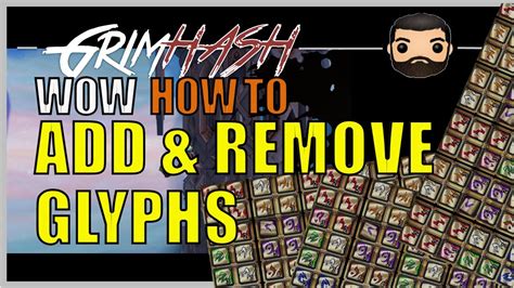 How to remove glyph of stars  This item allows you to remove